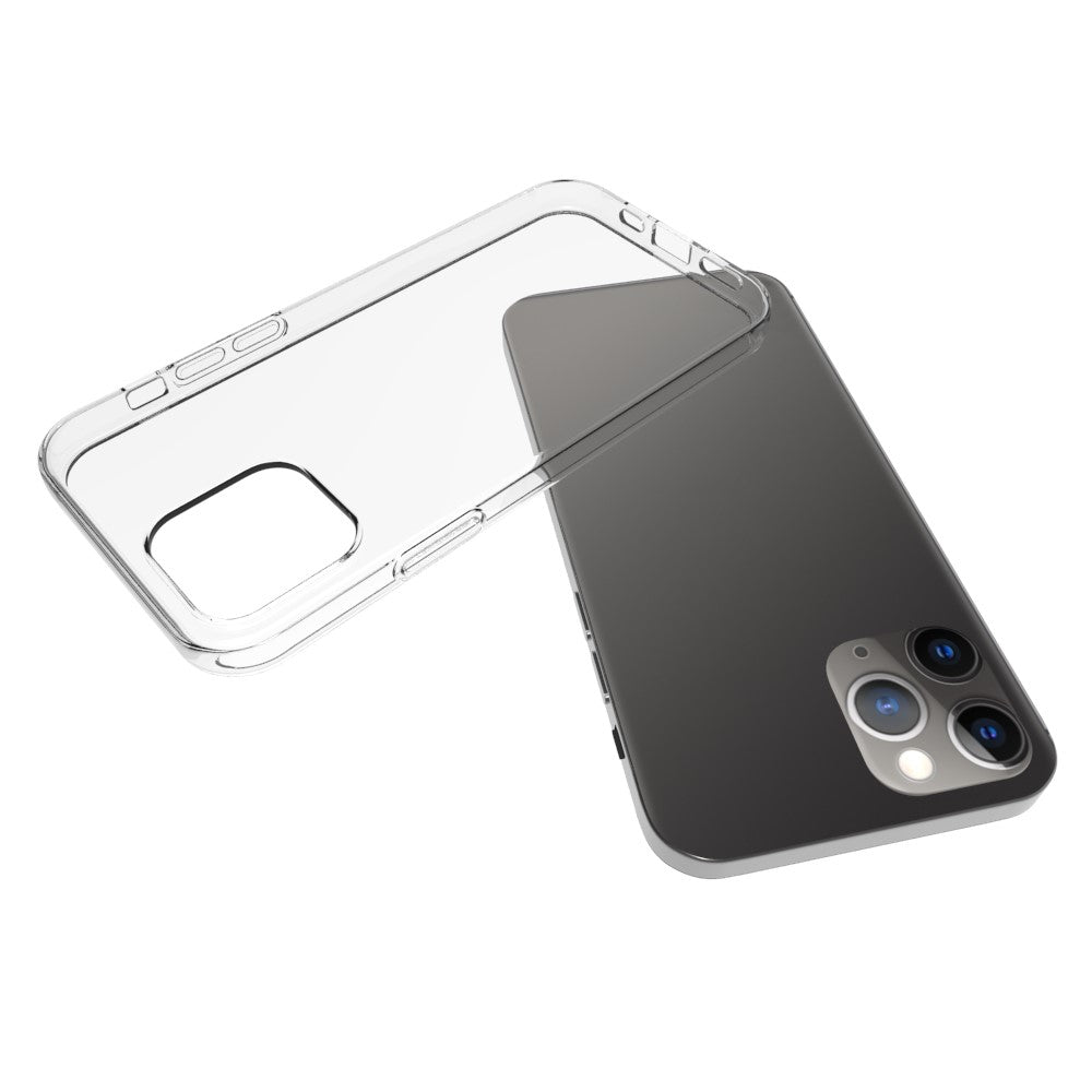 10Pcs/Pack Soft TPU Back Cover with Anti-watermark Inner for iPhone 12 Pro Max 6.7 inch
