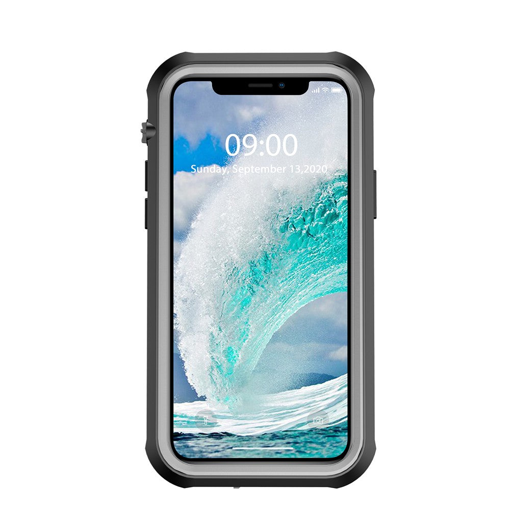 Til iPhone 12 6,1 tommer IP68 Vandtæt Telefoncover Faldsikker Stødsikker Mobiltelefoncover