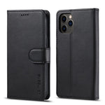LC.IMEEKE Leather Wallet Case Cell Phone Cover for iPhone 12