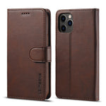 LC.IMEEKE Leather Wallet Case Cell Phone Cover for iPhone 12