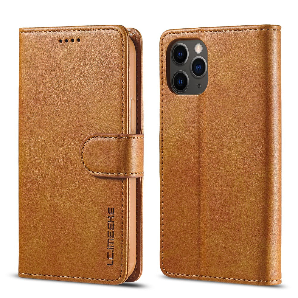 LC.IMEEKE Leather Wallet Case Cell Phone Cover for iPhone 12