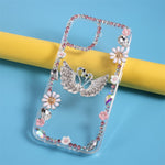 TPU-cover med rhinsten til iPhone 12 Pro/12