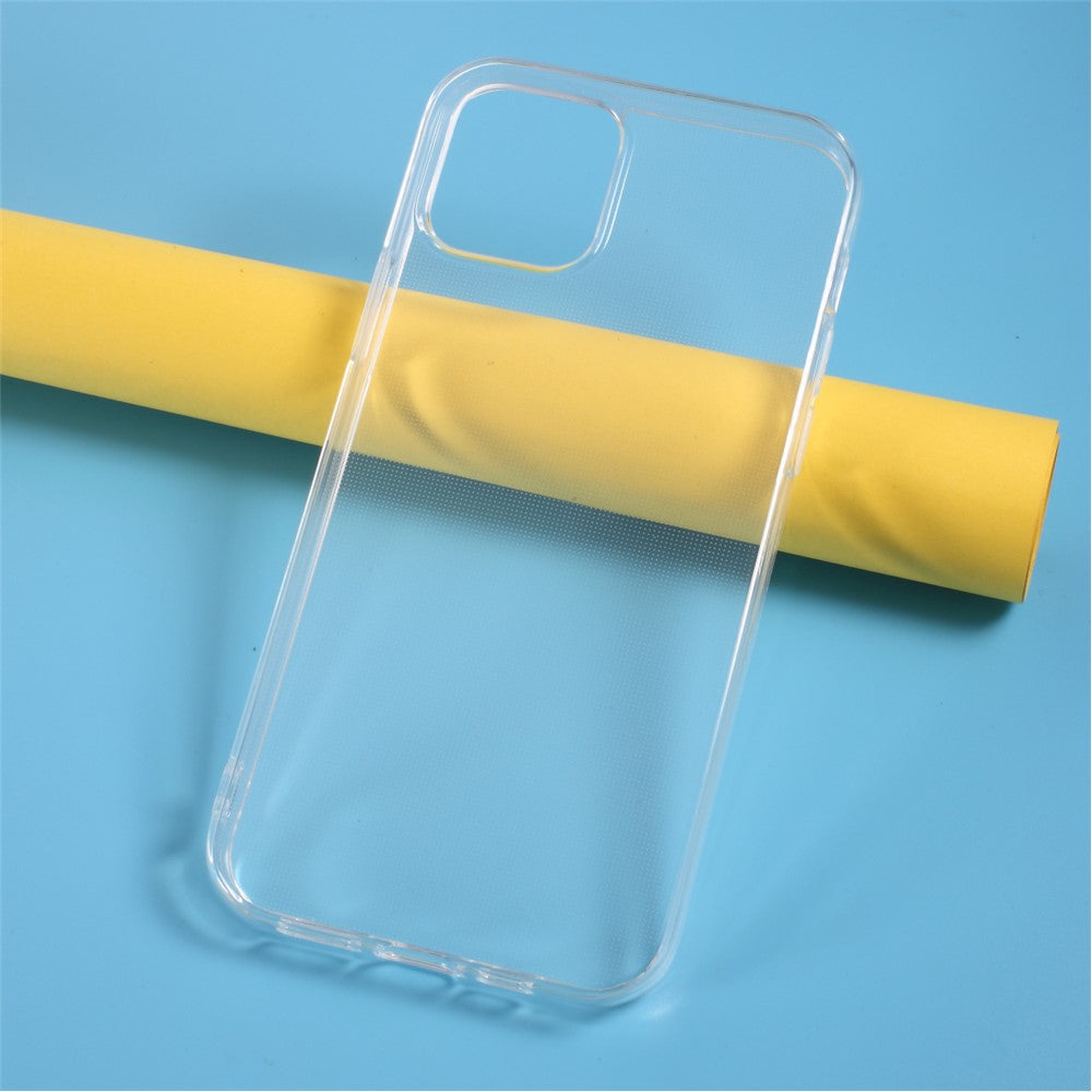 Watermark Resistant Clear TPU Back Cover 2mm Thickness for iPhone 12 mini