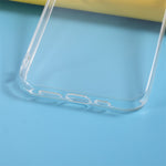 Watermark Resistant Clear TPU Back Cover 2mm Thickness for iPhone 12 mini