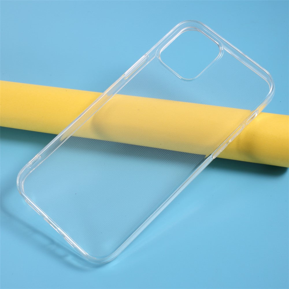 Watermark Resistant Clear TPU Back Cover 2mm Thickness for iPhone 12 mini