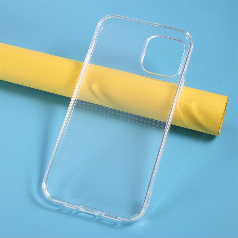Watermark Resistant Clear TPU Back Cover 2mm Thickness for iPhone 12 mini