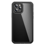 For iPhone 12 Pro Max 6.7 inch Full-body Protection Hard PC Phone Case Cover with PET Screen Protector