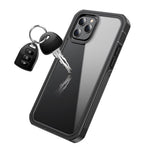 For iPhone 12 Pro Max 6.7 inch Full-body Protection Hard PC Phone Case Cover with PET Screen Protector