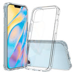Anti-scratch Acrylic + TPU Hybrid Clear Mobile Phone Case for iPhone 12 mini