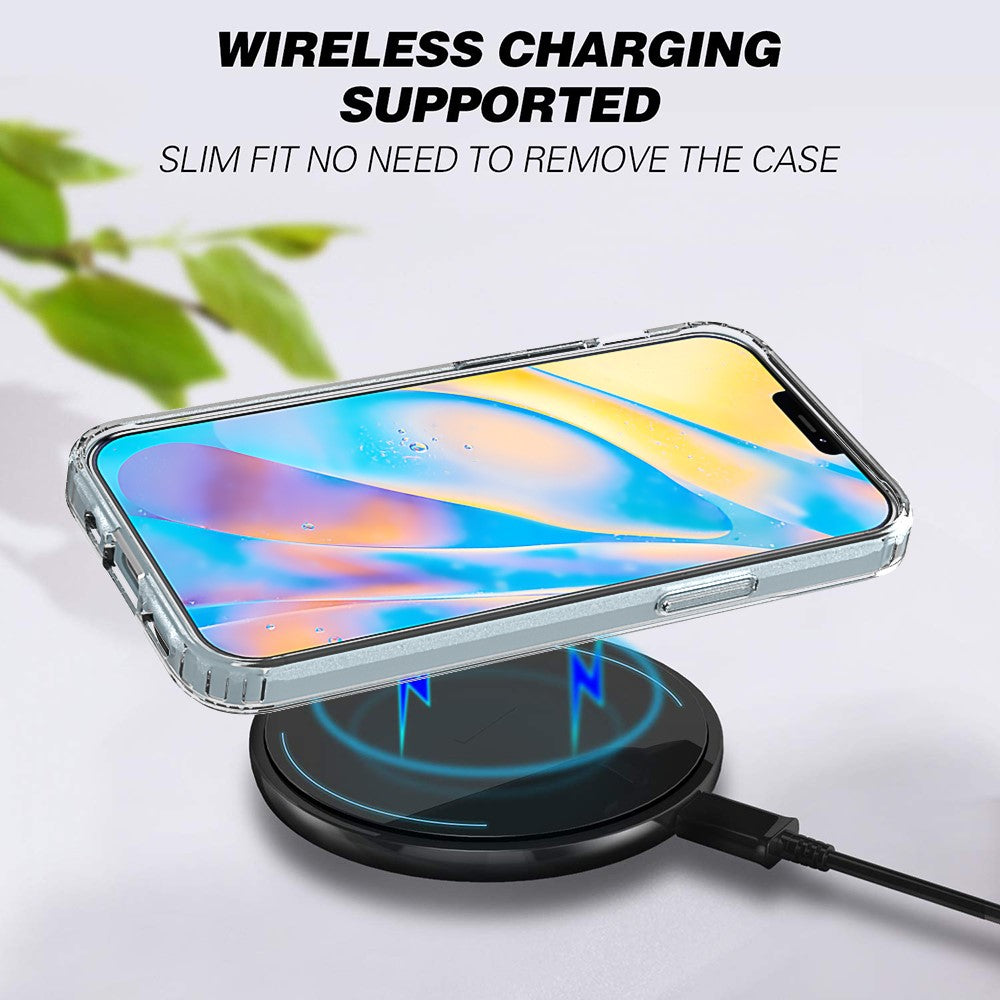 Anti-scratch Acrylic + TPU Hybrid Clear Mobile Phone Case for iPhone 12 mini