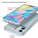 Anti-scratch Acrylic + TPU Hybrid Clear Mobile Phone Case for iPhone 12 mini