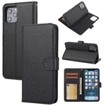 Cross Skin Leather Removable TPU Back Shell for iPhone 12 Pro Max 6.7 inch