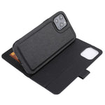 Cross Skin Leather Removable TPU Back Shell for iPhone 12 Pro Max 6.7 inch