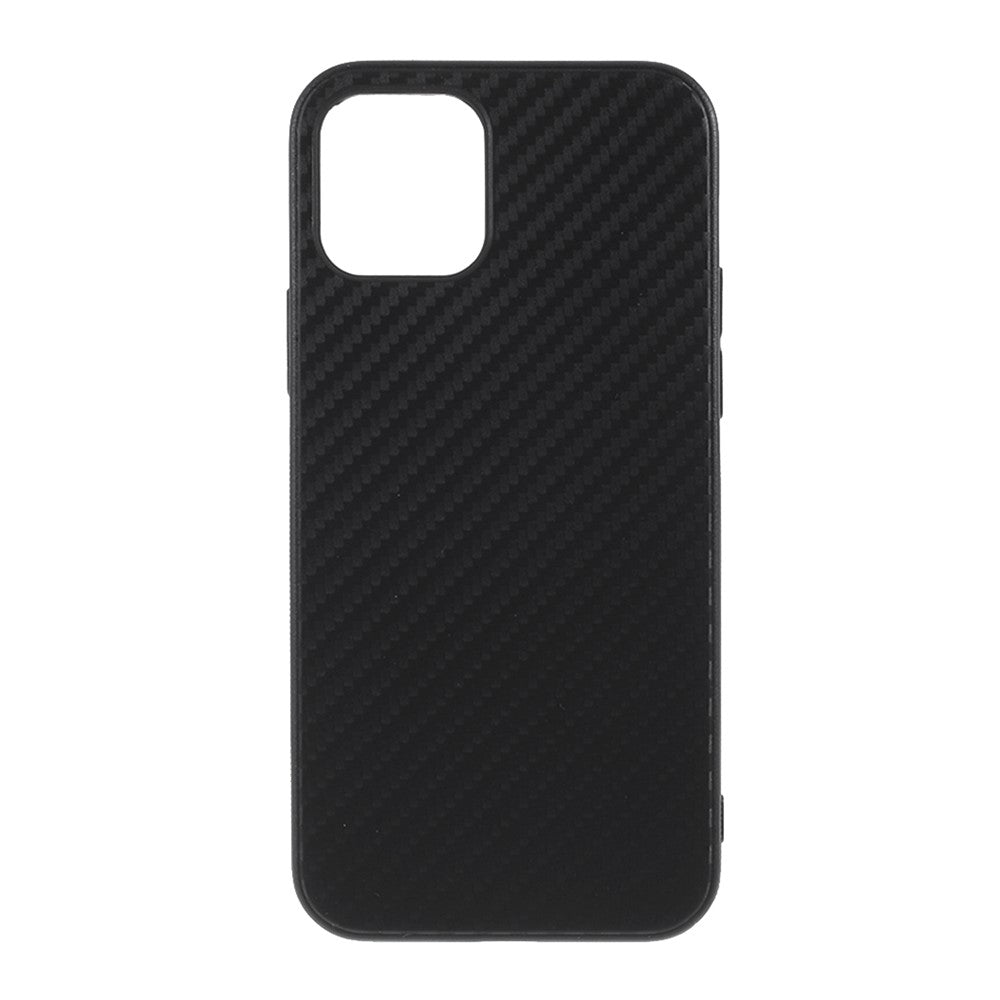 Kulfiber TPU beskyttende telefoncover til iPhone 12 mini 5,4 tommer