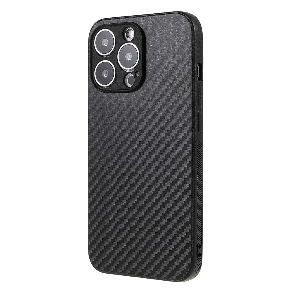 Carbon Fiber TPU Protective Phone Case for iPhone 12 Pro/12