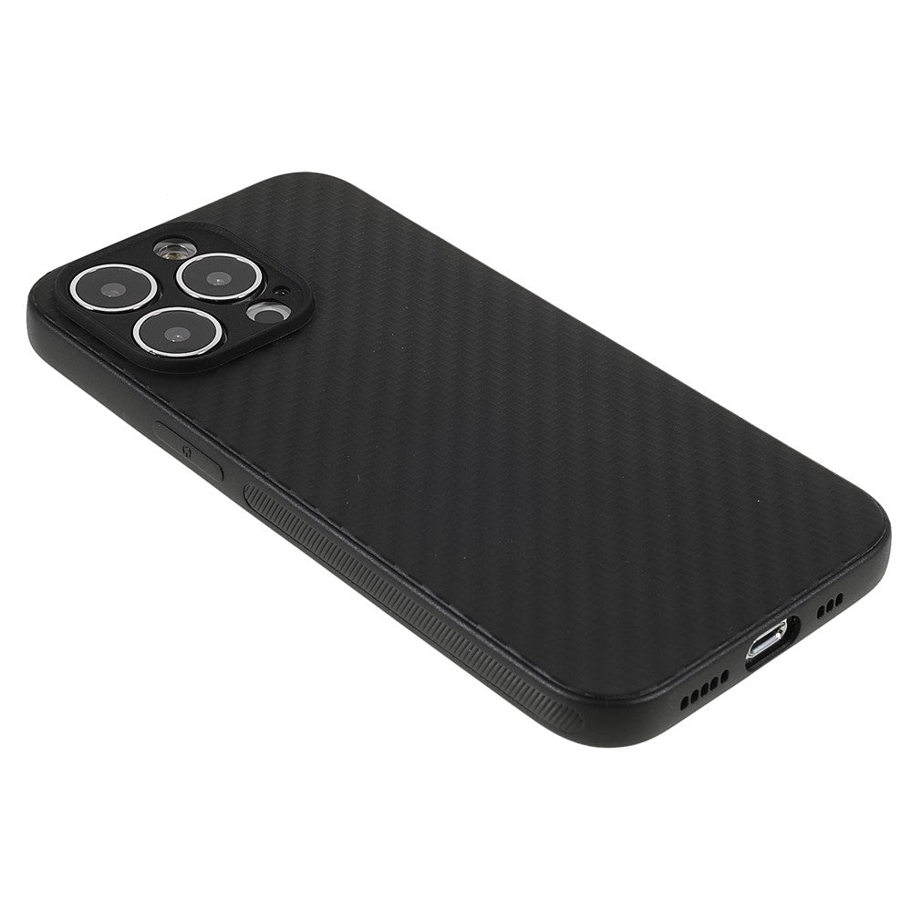 Carbon Fiber TPU Protective Phone Case for iPhone 12 Pro/12