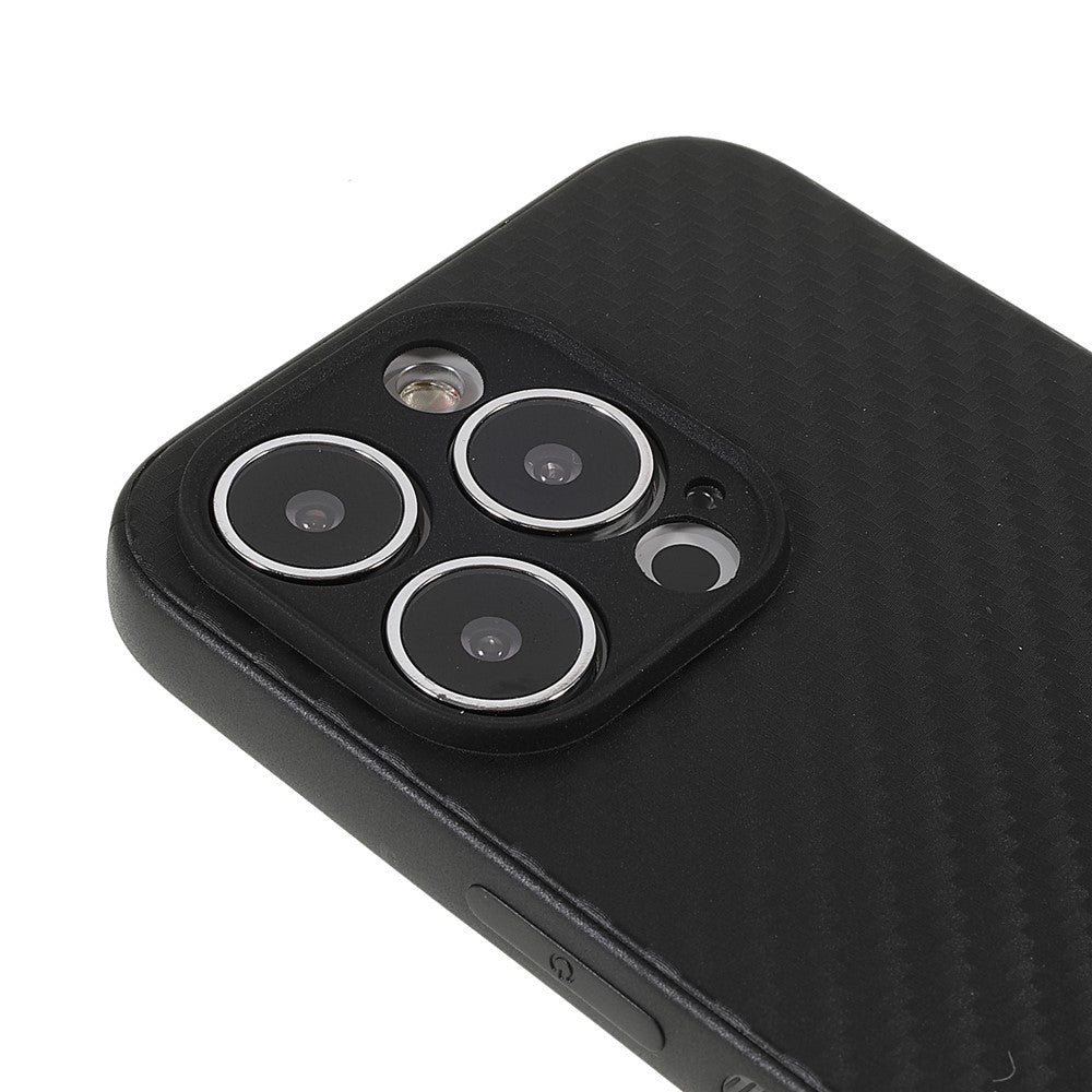 Carbon Fiber TPU Protective Phone Case for iPhone 12 Pro/12