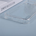 Drop-proof Clear Acrylic Back + TPU Edge Hybrid Cover for iPhone 12 mini