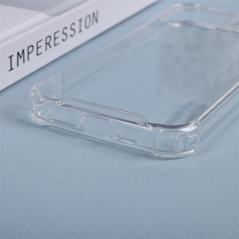 Drop-proof Clear Acrylic Back + TPU Edge Hybrid Cover for iPhone 12 mini
