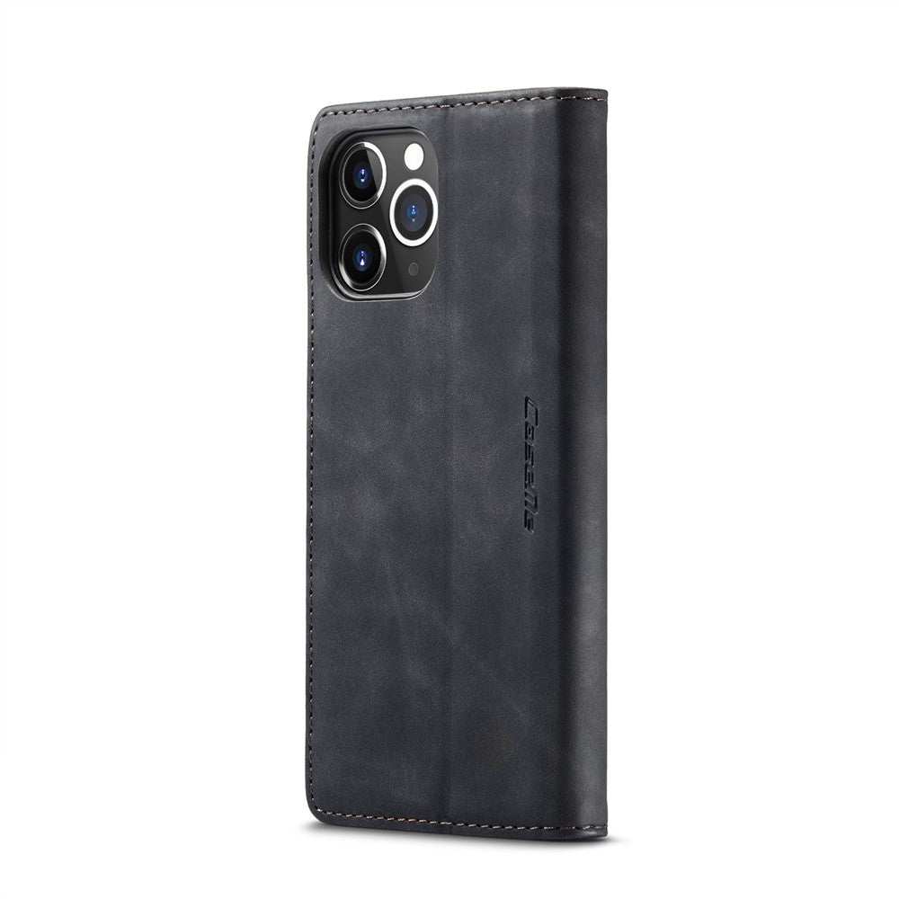 CASEME 013 Series Wallet Auto-absorbed Leather Flip Case for iPhone 12 Pro Max 6.7 inch