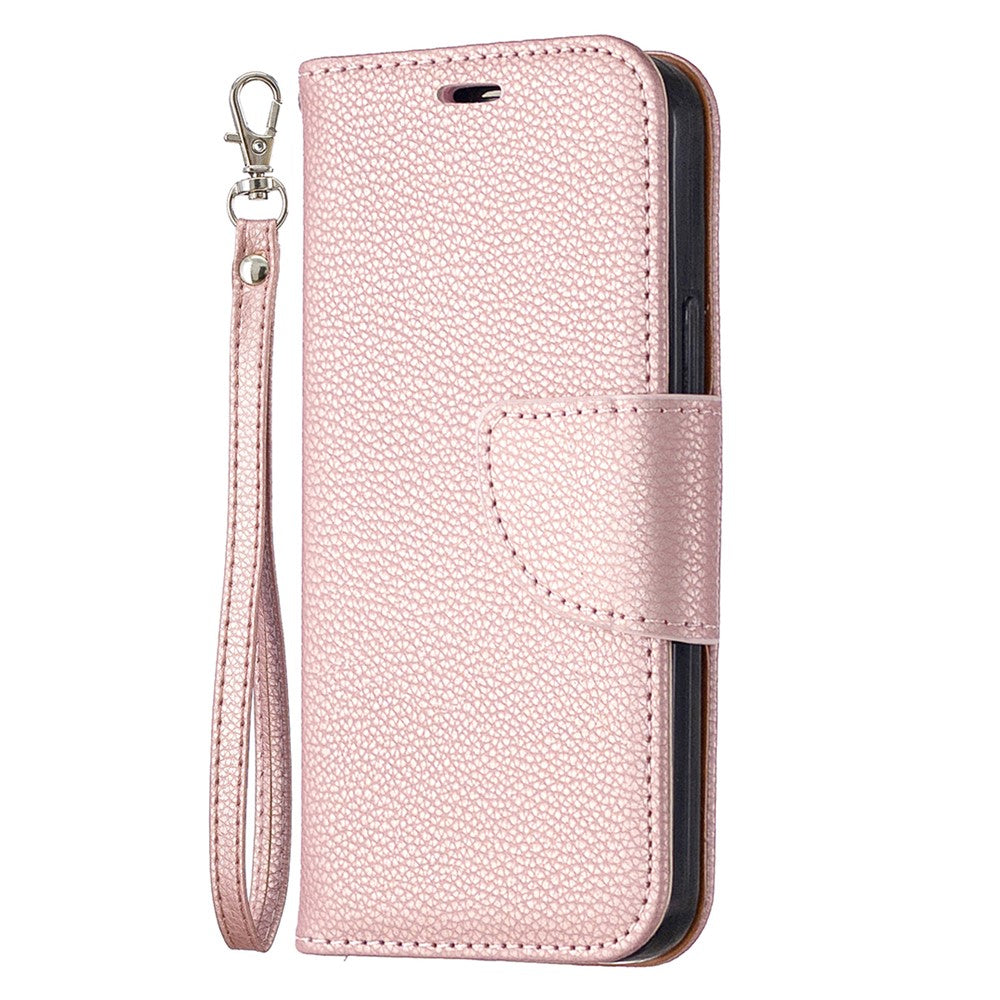 Litchi Surface with Wallet Leather Stand Case for iPhone 12 mini 5.4 inch