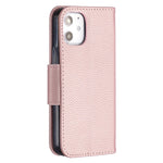 Litchi Surface with Wallet Leather Stand Case for iPhone 12 mini 5.4 inch