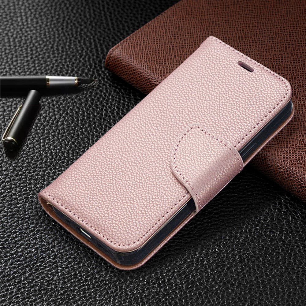 Litchi Surface with Wallet Leather Stand Case for iPhone 12 mini 5.4 inch