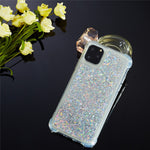 Pure Color Glitter Powder Quicksand TPU Special Cover for iPhone 12 mini