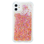 Glitter Powder Quicksand TPU Phone Cover for iPhone 12 Pro / 12