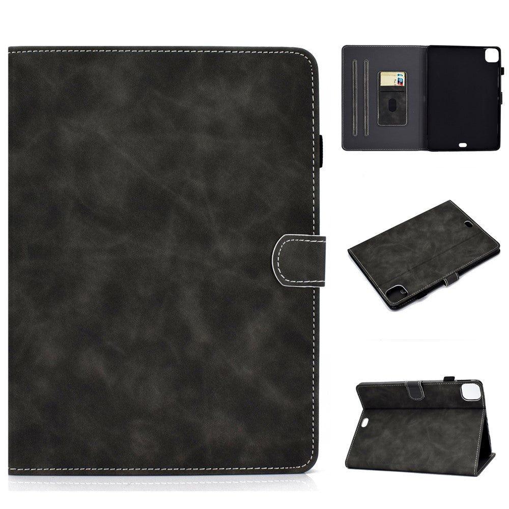 Solid Color Leather Tablet Protective Shell for iPad Air 11 (2026) / (2025) / (2024) / Air (2020) (2022) / Pro 11 (2021)