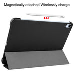 Litch Skin PU læder tredobbelt foldbart stativetui til iPad Air 11 (2026) / (2025) / (2024) / Air (2022) / (2020)