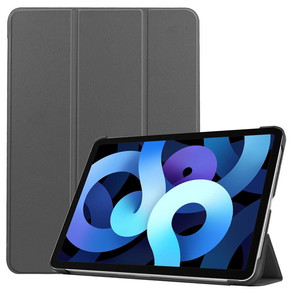 Litch Skin PU læder tredobbelt foldbart stativetui til iPad Air 11 (2026) / (2025) / (2024) / Air (2022) / (2020)