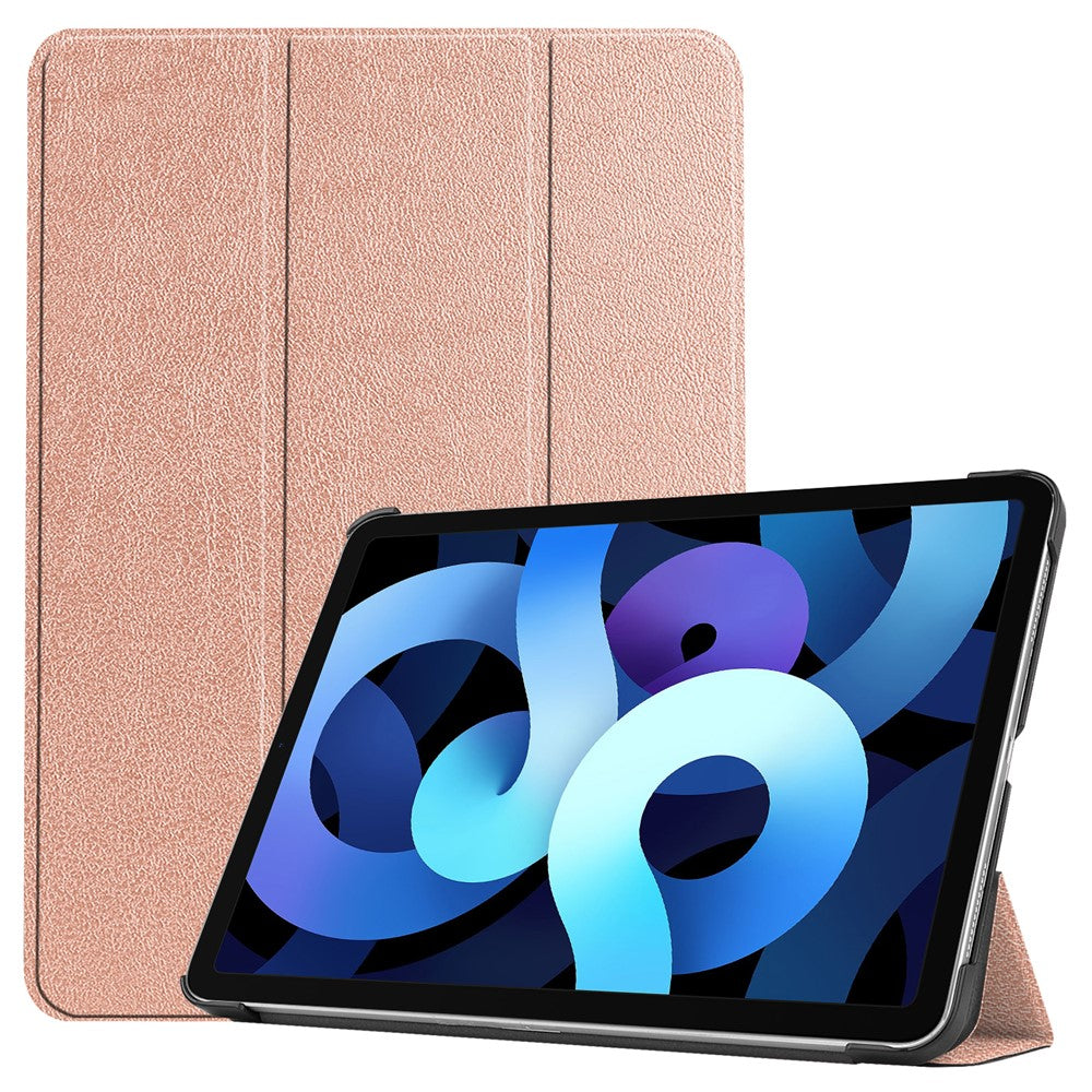 Litch Skin PU læder tredobbelt foldbart stativetui til iPad Air 11 (2026) / (2025) / (2024) / Air (2022) / (2020)