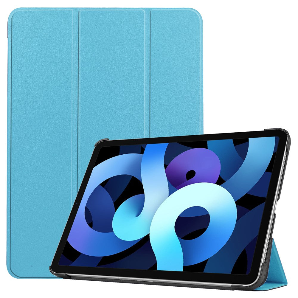 Litch Skin PU læder tredobbelt foldbart stativetui til iPad Air 11 (2026) / (2025) / (2024) / Air (2022) / (2020)