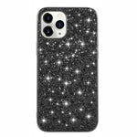 Glittering Sequins Plated TPU Frame + PC Hybrid Shell Case for iPhone 12 Pro/12