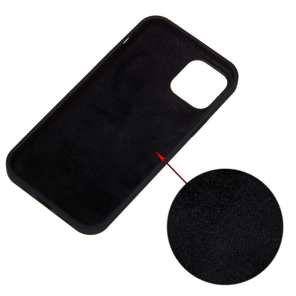 Soft Liquid Silicone Back Mobile Phone Case for iPhone 12 mini Colorful Phone Accessory