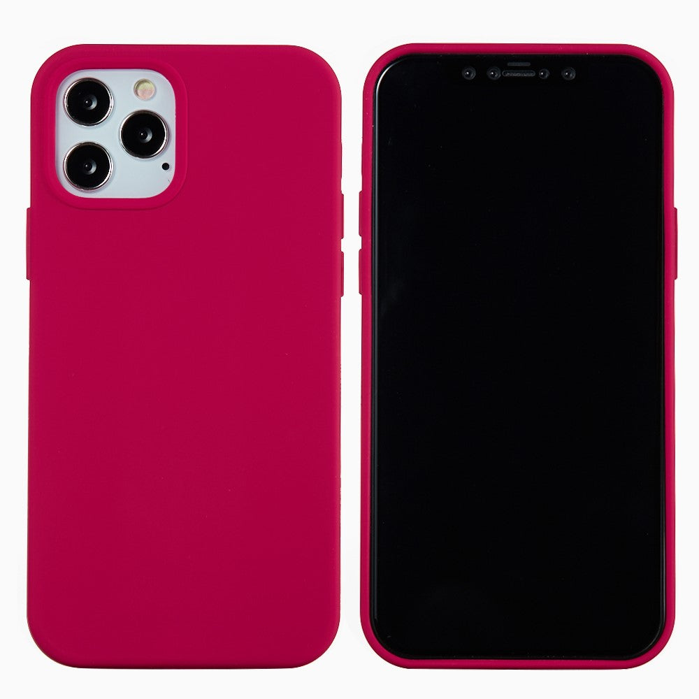 Soft Liquid Silicone Back Mobile Phone Case for iPhone 12 mini Colorful Phone Accessory