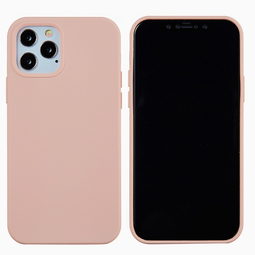 Soft Liquid Silicone Back Mobile Phone Case for iPhone 12 mini Colorful Phone Accessory