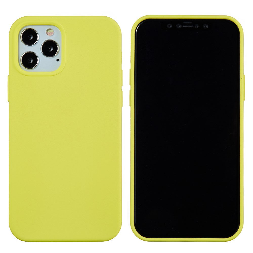 Soft Liquid Silicone Back Mobile Phone Case for iPhone 12 mini Colorful Phone Accessory