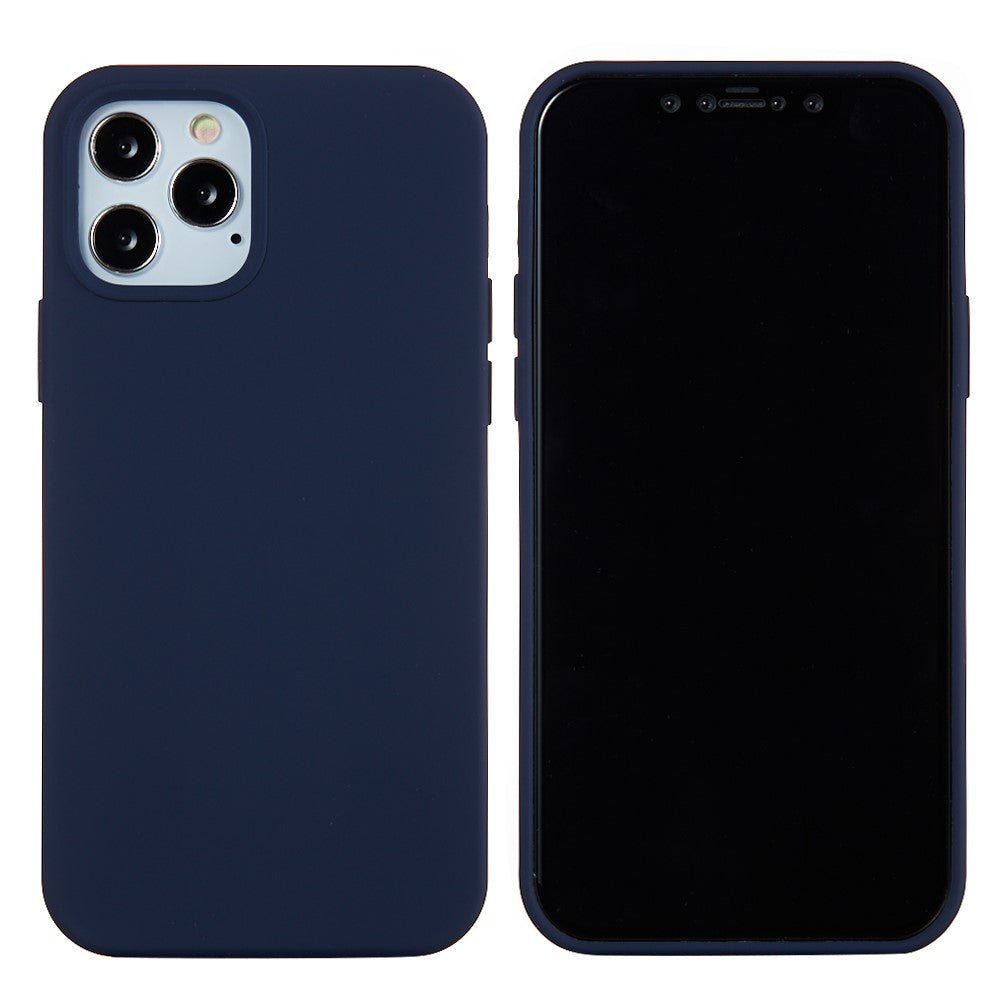 Soft Liquid Silicone Back Mobile Phone Case for iPhone 12 mini Colorful Phone Accessory
