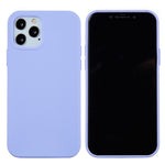 Soft Liquid Silicone Back Mobile Phone Case for iPhone 12 mini Colorful Phone Accessory