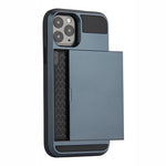 PC + TPU with Card Holder Shell for iPhone 12 Pro/12