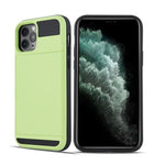 PC + TPU with Card Holder Shell for iPhone 12 Pro/12