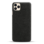 PC-hardcase med stoftekstur til iPhone 12