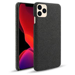 PC-hardcase med stoftekstur til iPhone 12