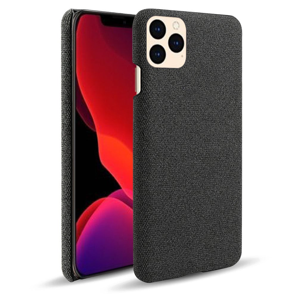 PC-hardcase med stoftekstur til iPhone 12