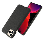 PC-hardcase med stoftekstur til iPhone 12