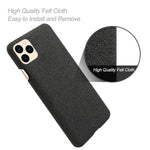 PC-hardcase med stoftekstur til iPhone 12