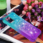 Shockproof Gradient Glitter Powder Quicksand TPU Case for iPhone 12 mini
