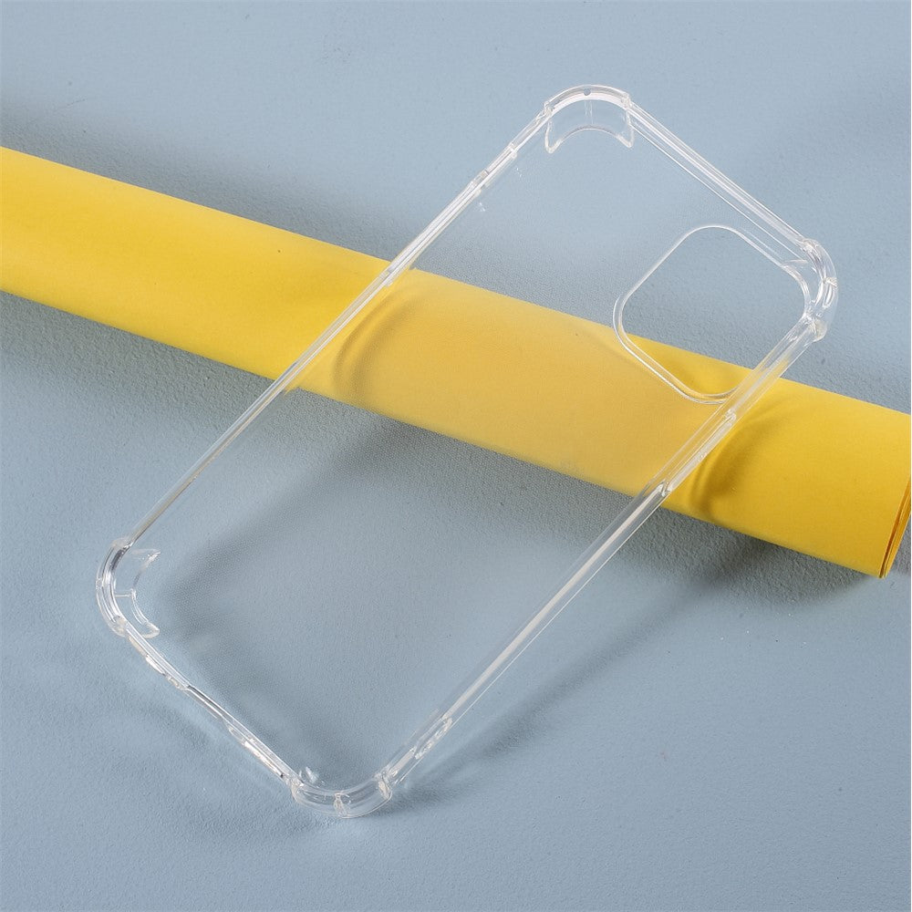 Fallsäkert genomskinligt TPU-bakskal till iPhone 12 Pro/12